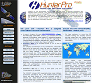 Tablet Screenshot of hunterpro.com